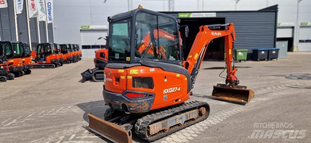 Kubota KX 027 Mini Escavadoras <7t