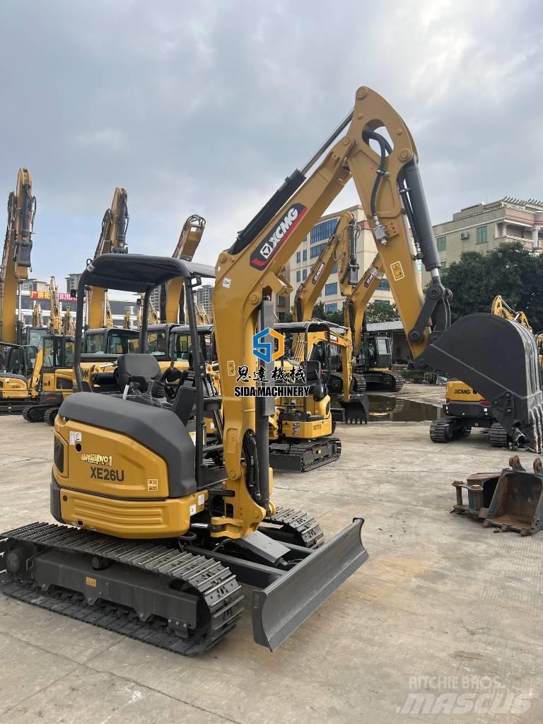 XCMG XE 26 U Mini Escavadoras <7t