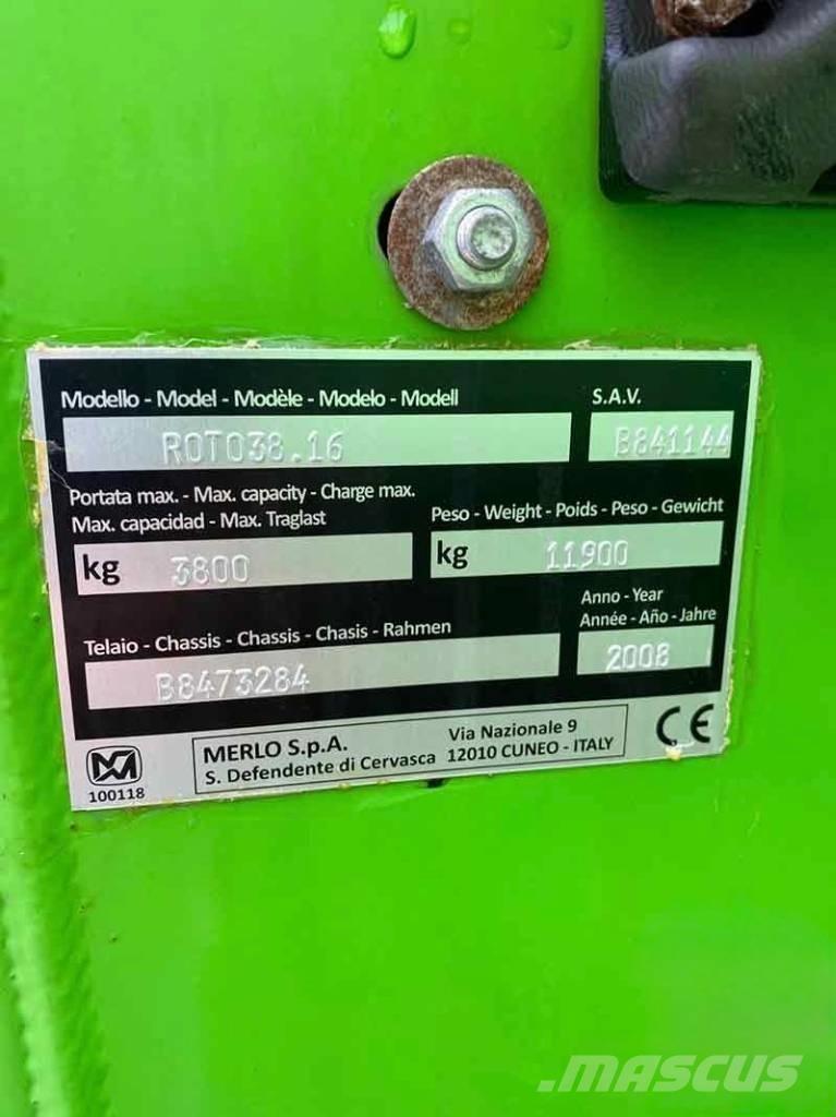 Merlo Roto 38.16 Manipuladores telescópicos