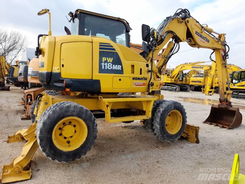 Komatsu PW118MR-8 Escavadoras de rodas