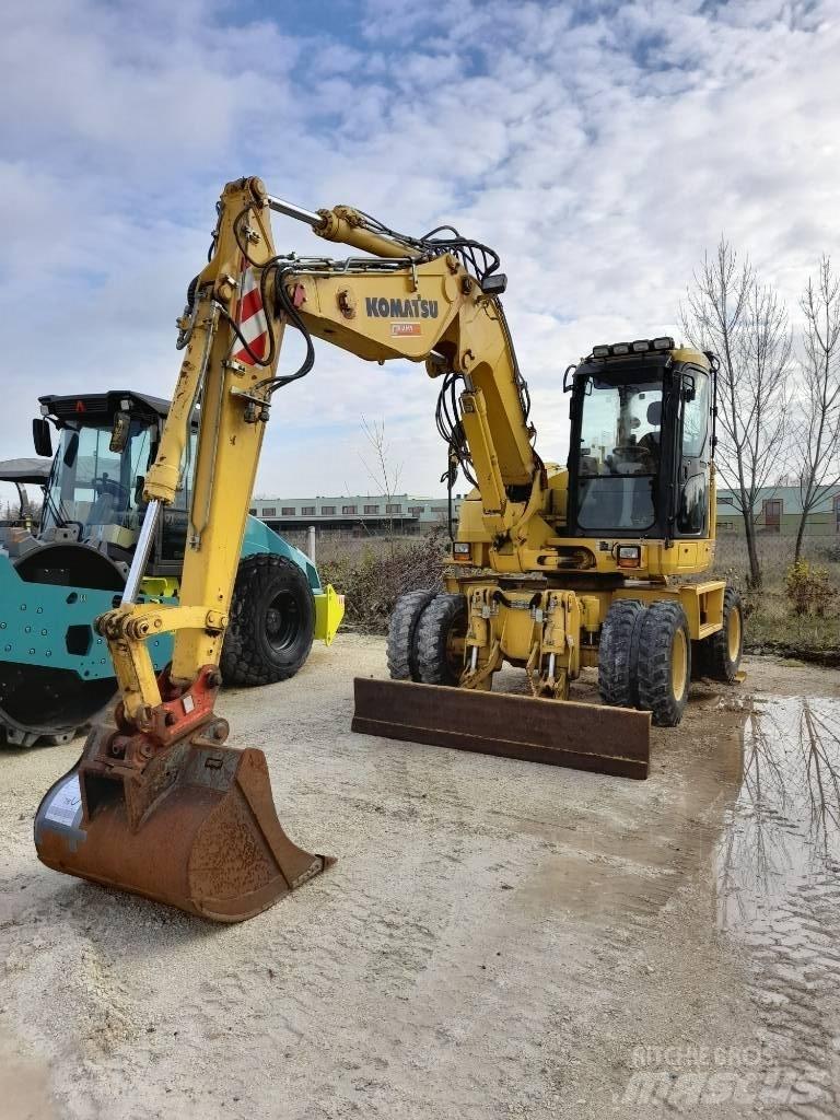 Komatsu PW118MR-8 Escavadoras de rodas