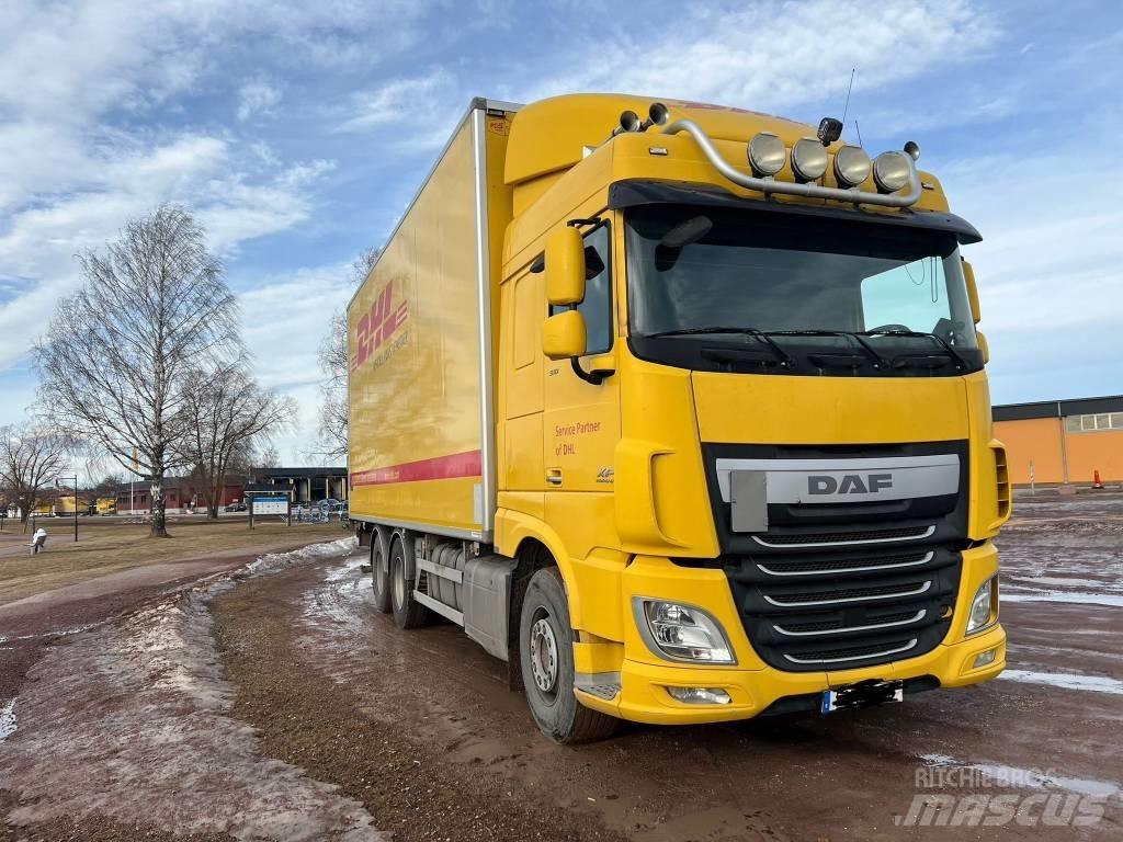 DAF FAS XF510Z Camiões de caixa fechada