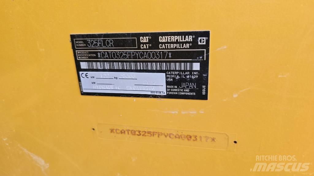 CAT 325 FL CR Escavadoras de rastos