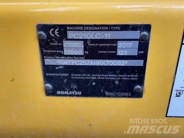 Komatsu PC210 Escavadoras de rastos
