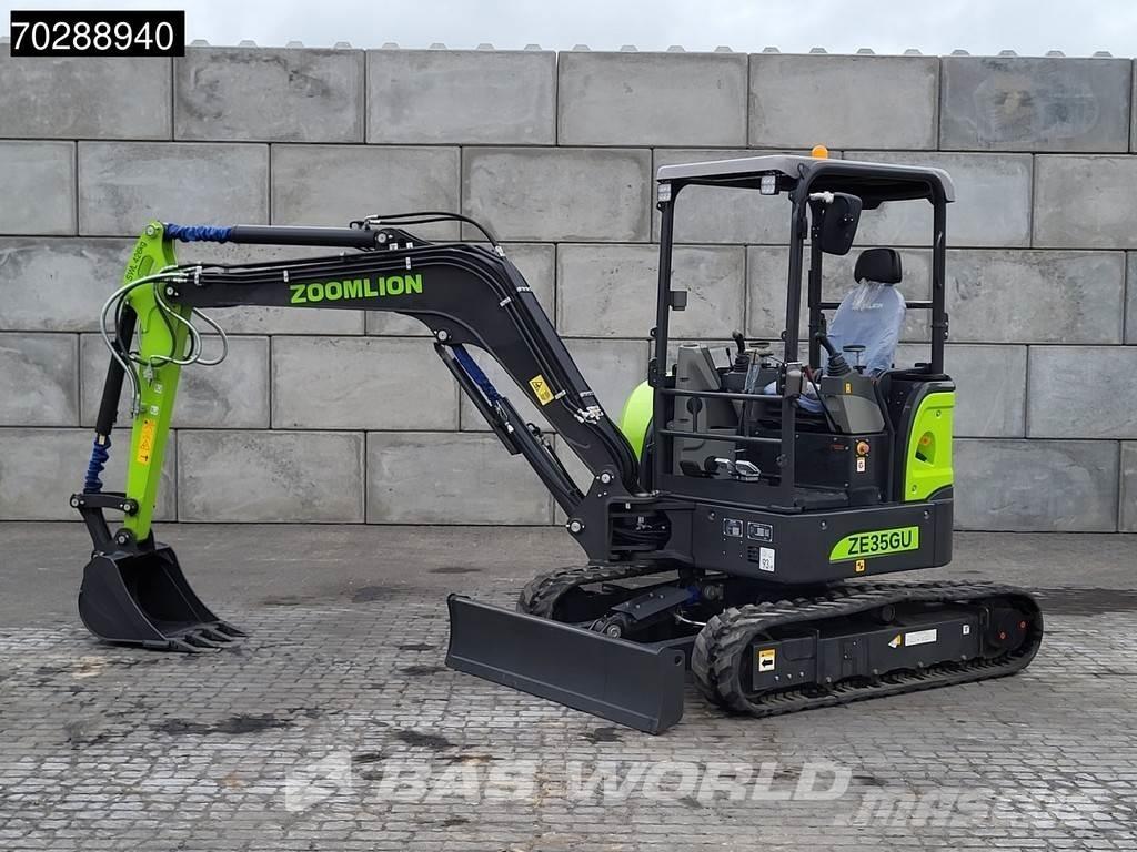 Zoomlion ZE35 GU Mini Escavadoras <7t