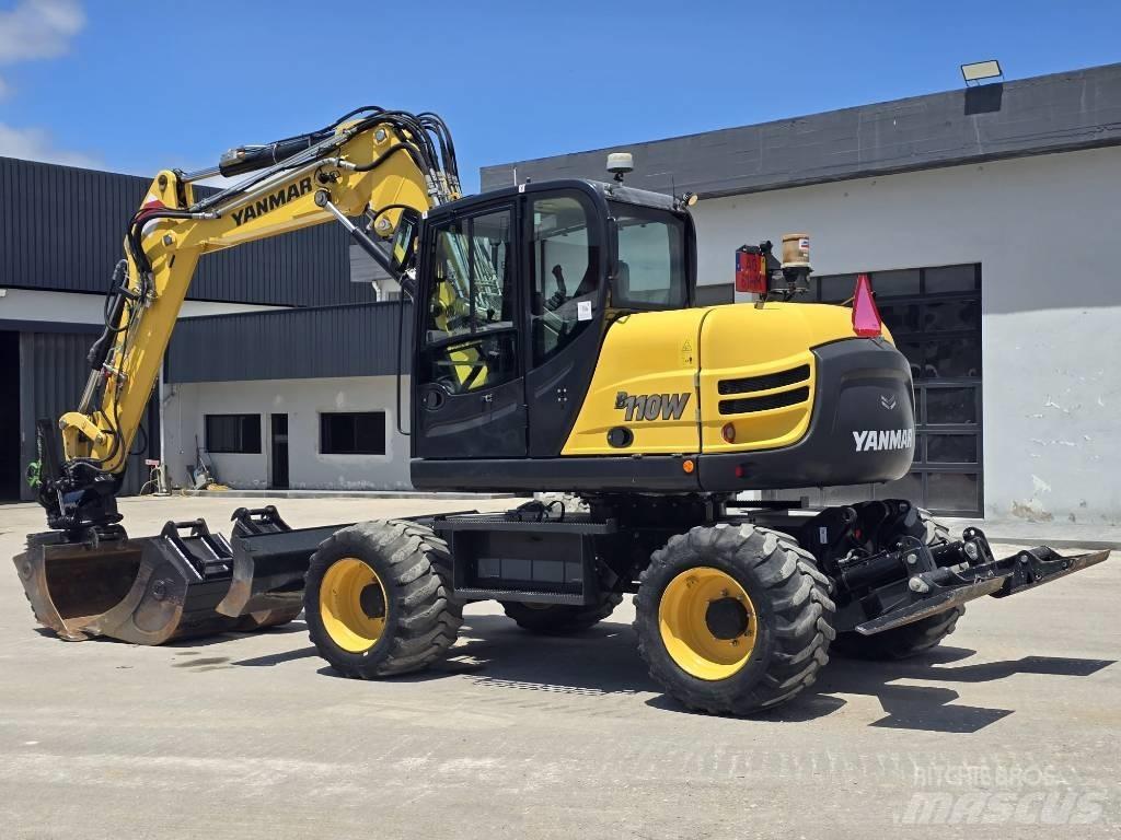 Yanmar B 110 W Escavadoras de rodas