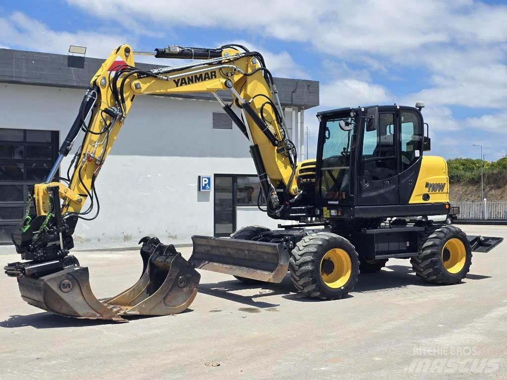 Yanmar B 110 W Escavadoras de rodas