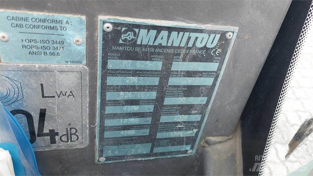 Manitou MT625T Manipuladores telescópicos