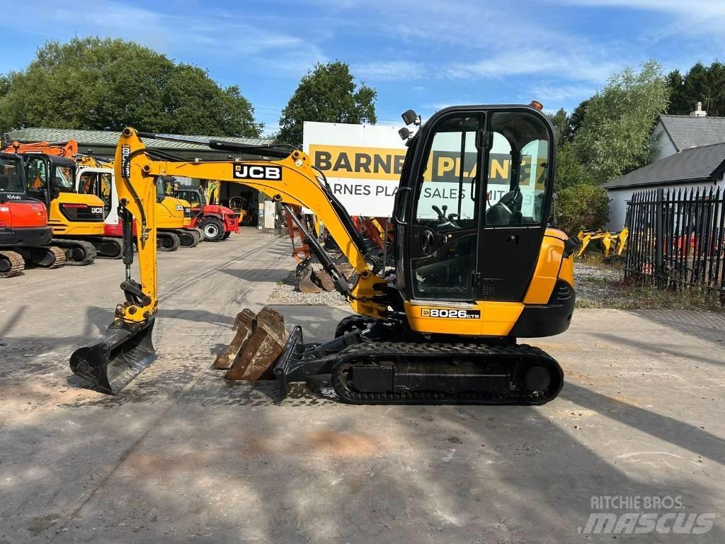 JCB 8026 CTS Mini Escavadoras <7t