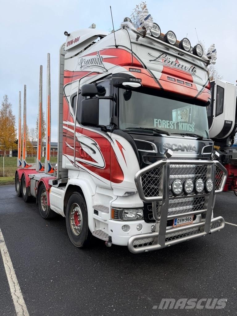 Scania R730LB8x4HNB Camiões de transporte de troncos