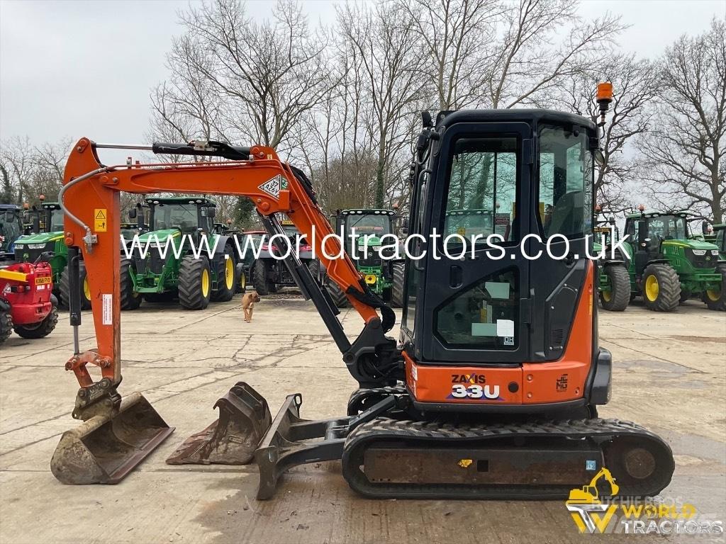 Hitachi ZX 33 U Mini Escavadoras <7t