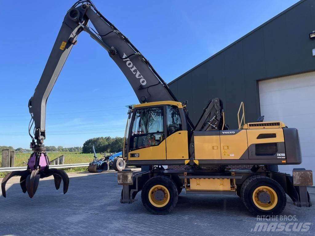 Volvo EW 210 MH Manipuladores de resíduos / indústria
