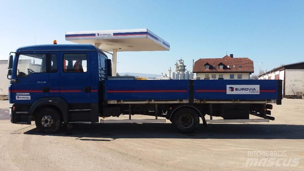 MAN TGL8.180 Camiões estrado/caixa aberta