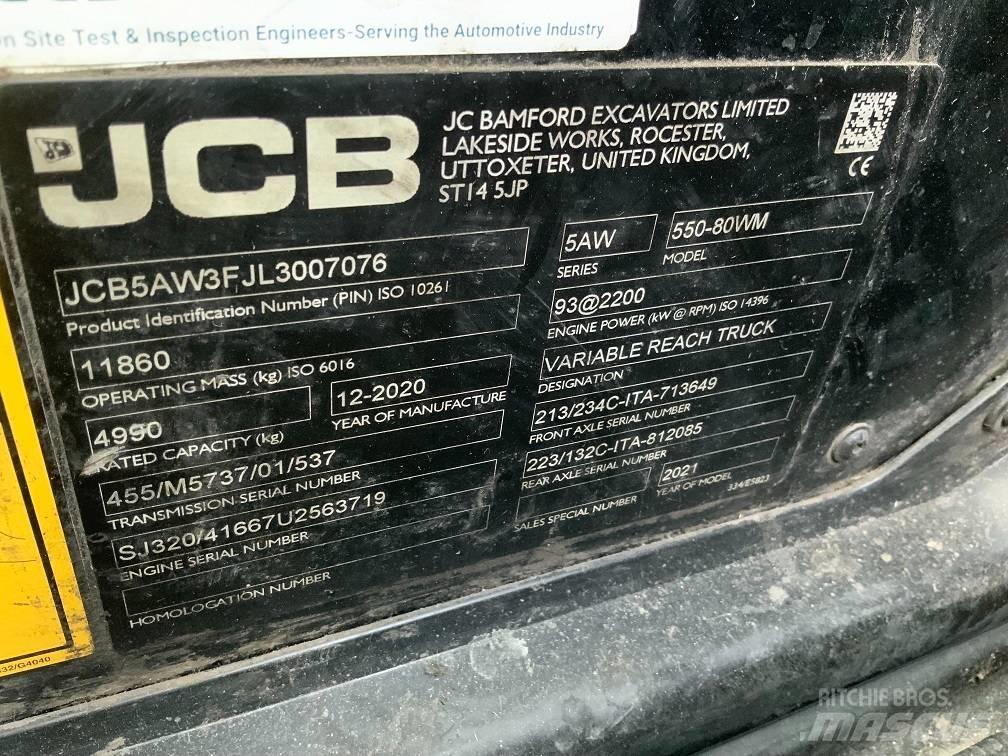 JCB 550-80 Manipuladores telescópicos
