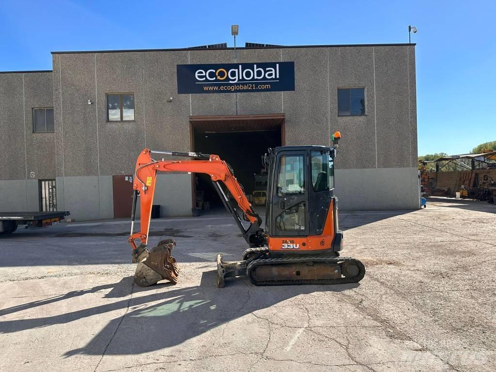 Hitachi ZX 33 U-6 Mini Escavadoras <7t