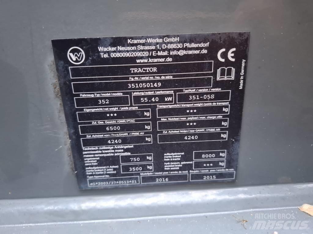 Kramer 8085 Pás carregadoras de rodas