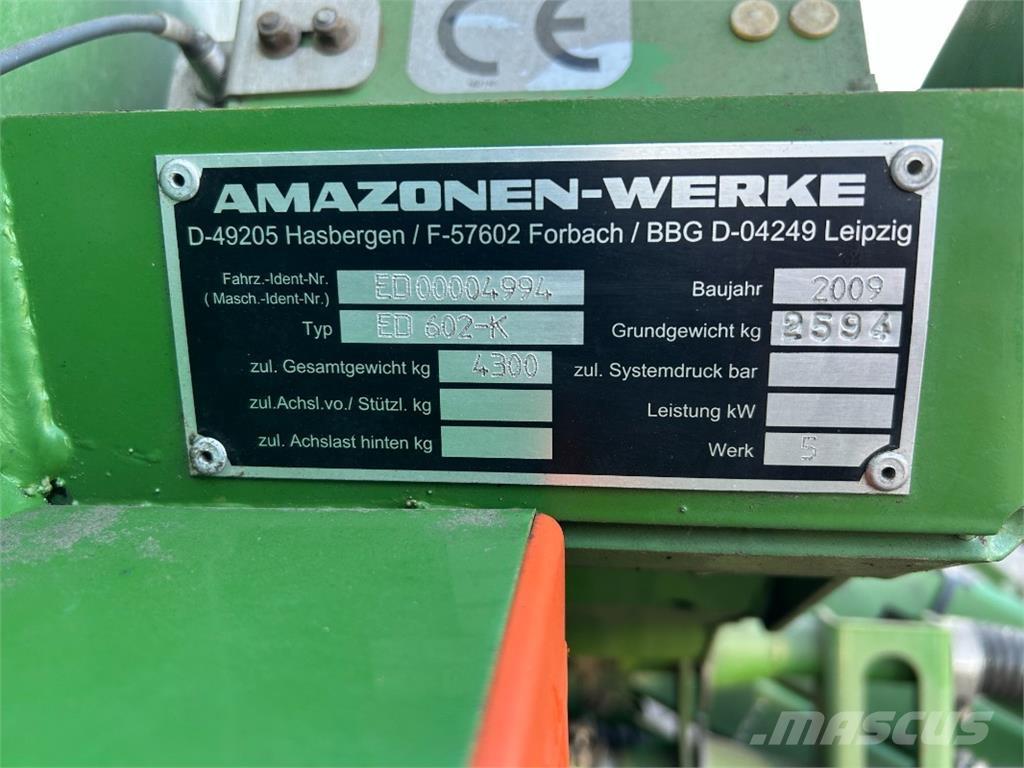 Amazone ED 602-K Semeadoras de precisão