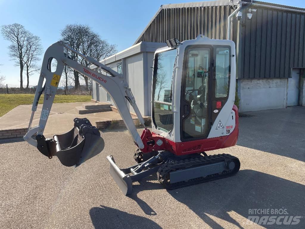 Takeuchi TB 216 Mini Escavadoras <7t