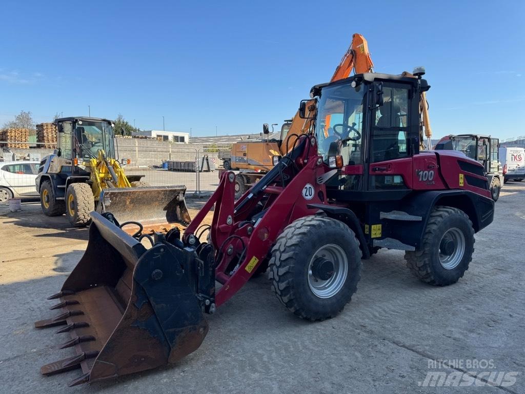 Yanmar V100 (00757) Pás carregadoras de rodas