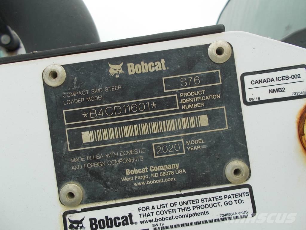 Bobcat S 76 Carregadoras de direcção deslizante