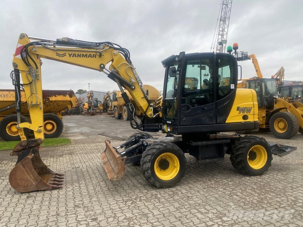 Yanmar B95w NVT Escavadoras de rodas