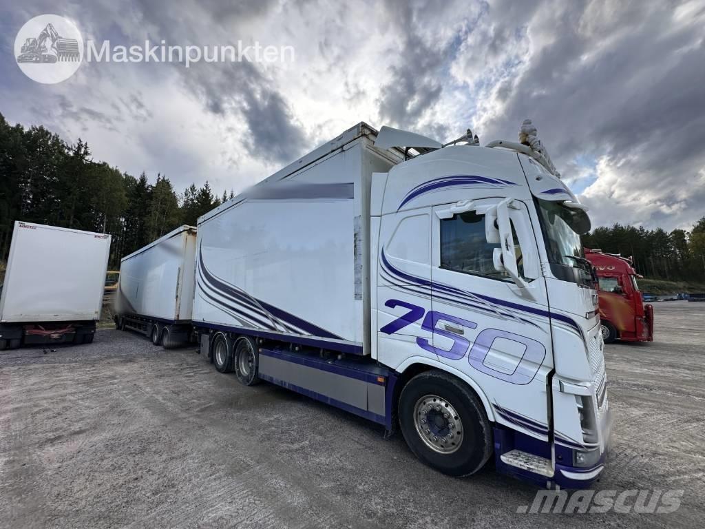 Volvo FH 16 750 Camiões Transporte Estilha de Madeira