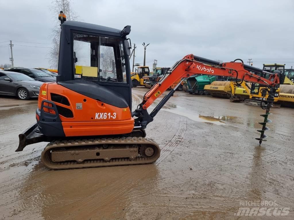 Kubota KX 61-3 Mini Escavadoras <7t