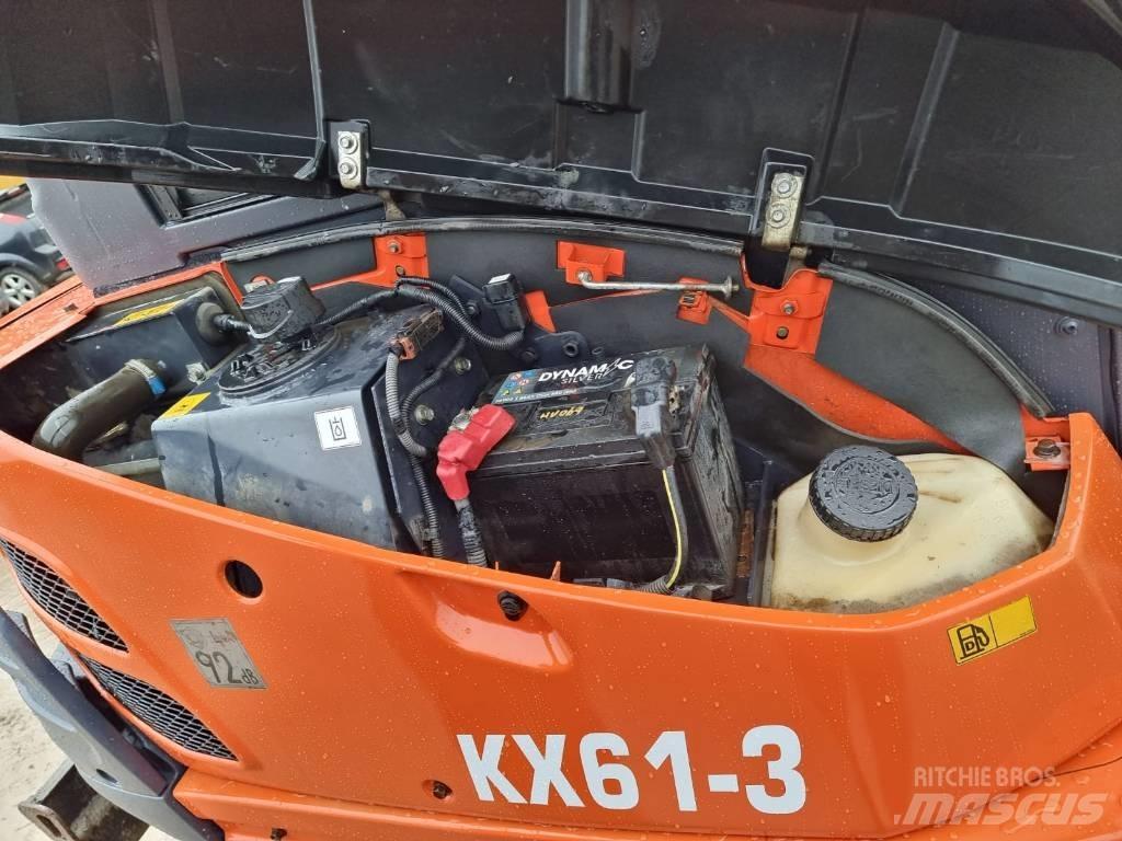 Kubota KX 61-3 Mini Escavadoras <7t