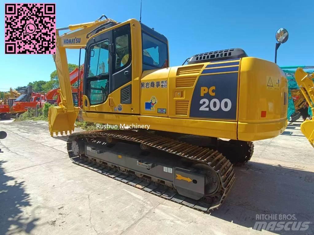 Komatsu PC 200 Escavadoras Midi 7t - 12t