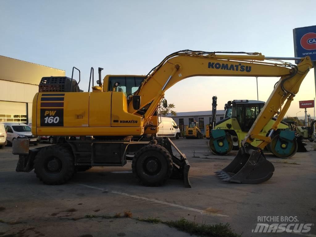 Komatsu pw160-11 Escavadoras de rodas