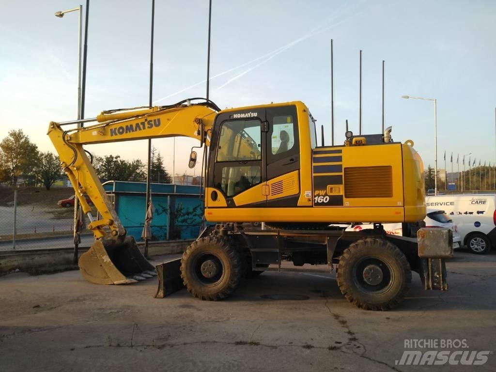 Komatsu pw160-11 Escavadoras de rodas