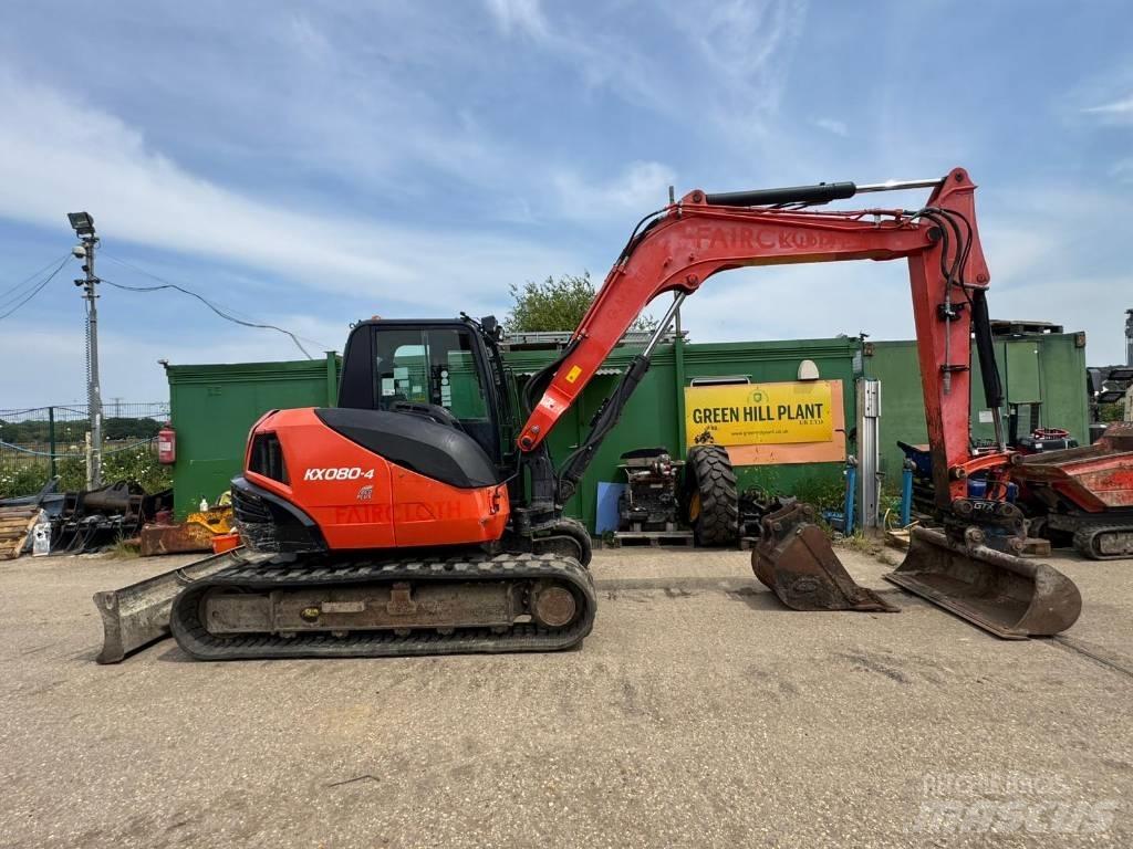 Kubota KX 008-4 Mini Escavadoras <7t