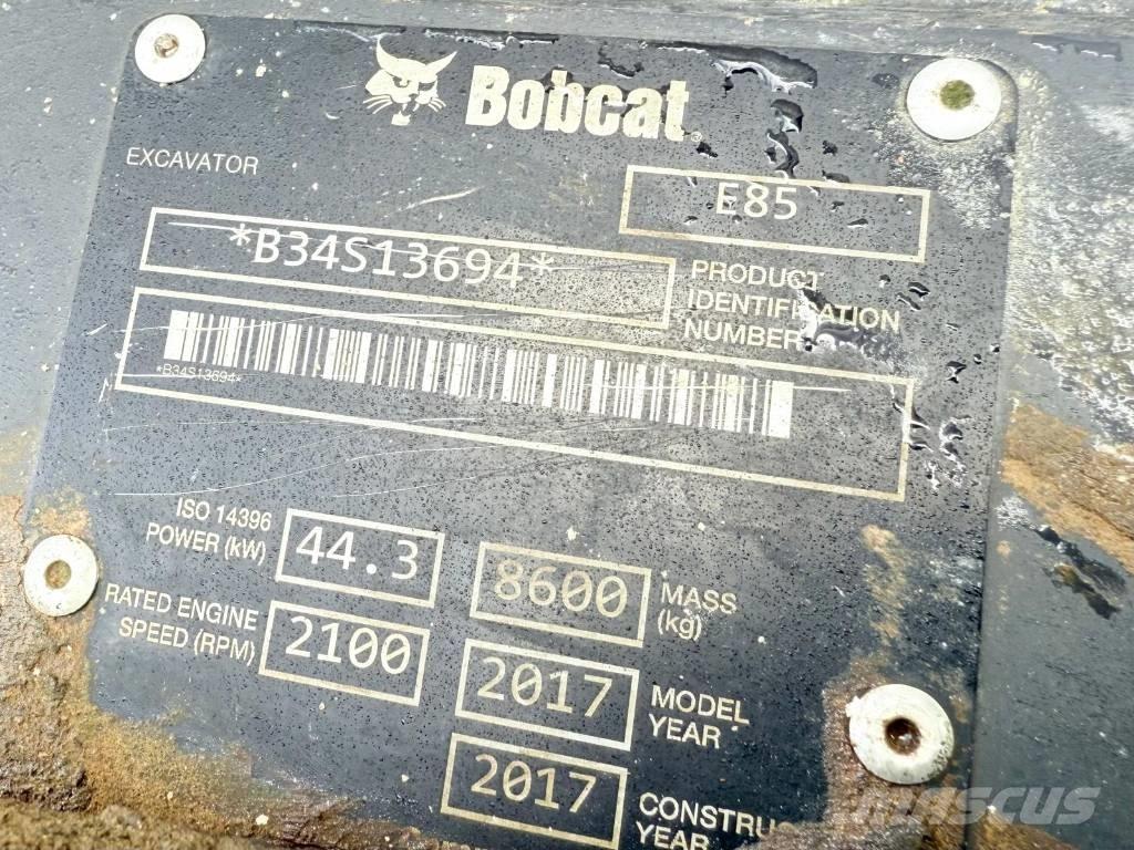 Bobcat E 85 Escavadoras Midi 7t - 12t