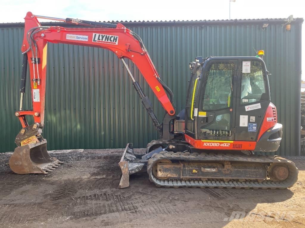 Kubota KX 080-4a2 Escavadoras Midi 7t - 12t