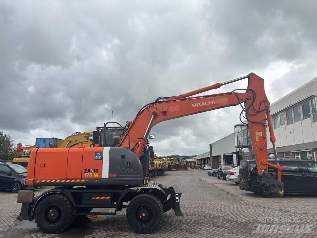 Hitachi ZX 170 W-3 Escavadoras de rodas