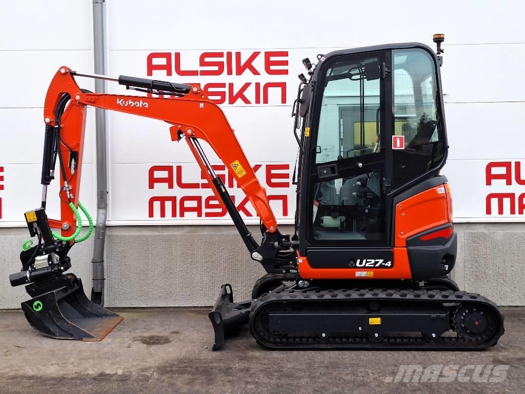 Kubota U 27-4 Mini Escavadoras <7t