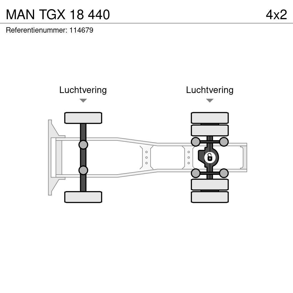 MAN TGX 18 440 Tractores (camiões)