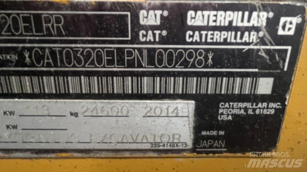 CAT 320 EL Escavadoras de rastos