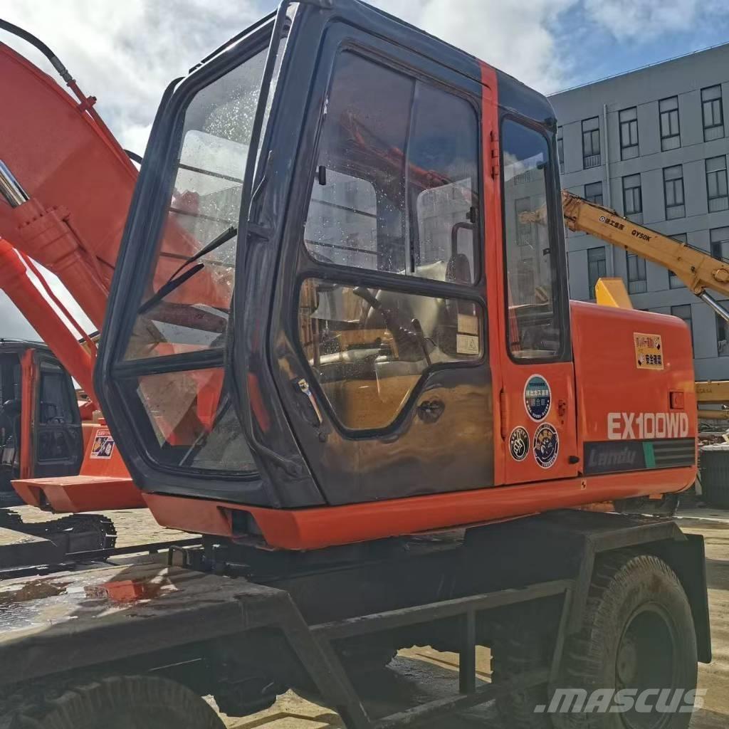 Hitachi EX 100 W D Escavadoras de rodas