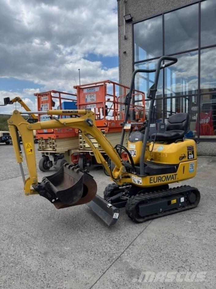 Komatsu PC 09-1 Mini Escavadoras <7t