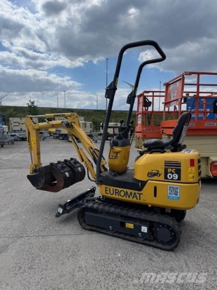 Komatsu PC 09-1 Mini Escavadoras <7t