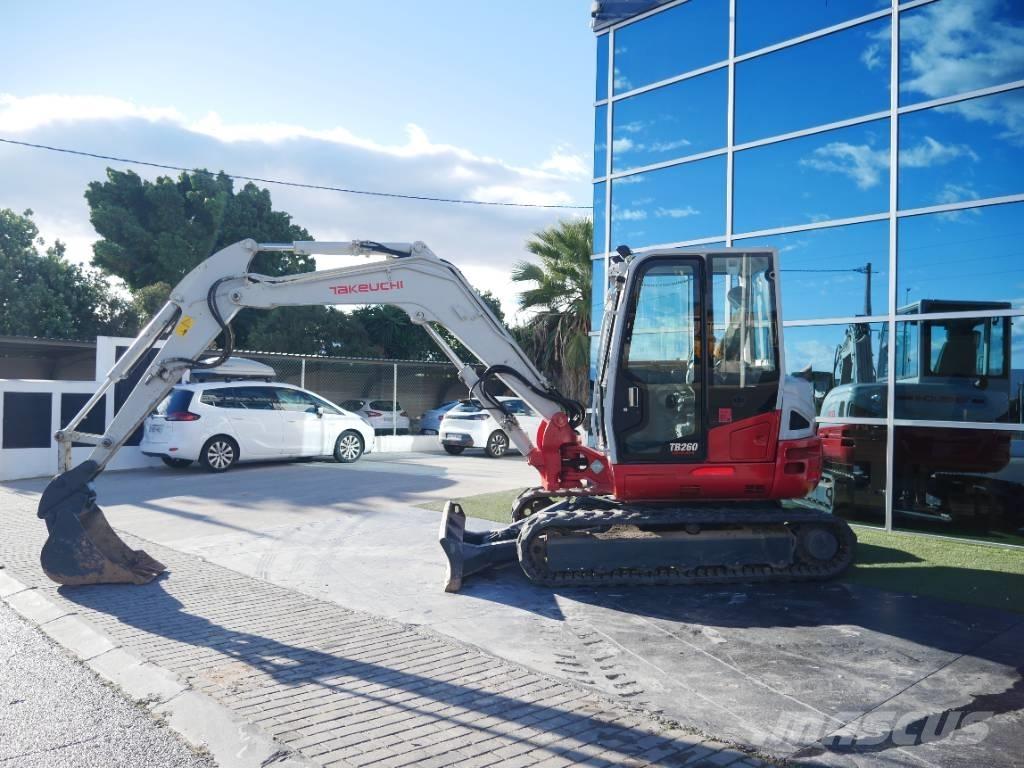 Takeuchi TB 260 Mini Escavadoras <7t