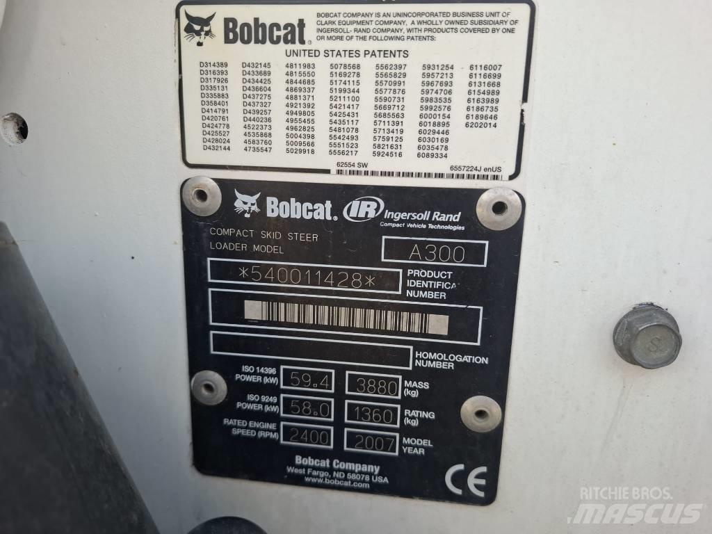 Bobcat A 300 Carregadoras de direcção deslizante
