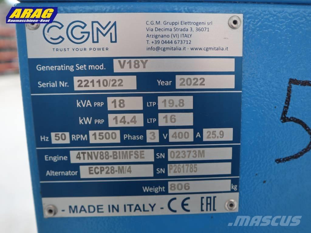 CGM V18Y Geradores Diesel