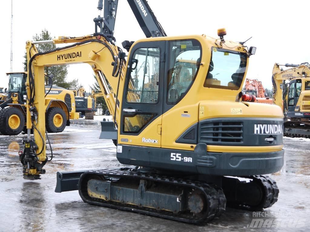 Hyundai R 55-9A Mini Escavadoras <7t