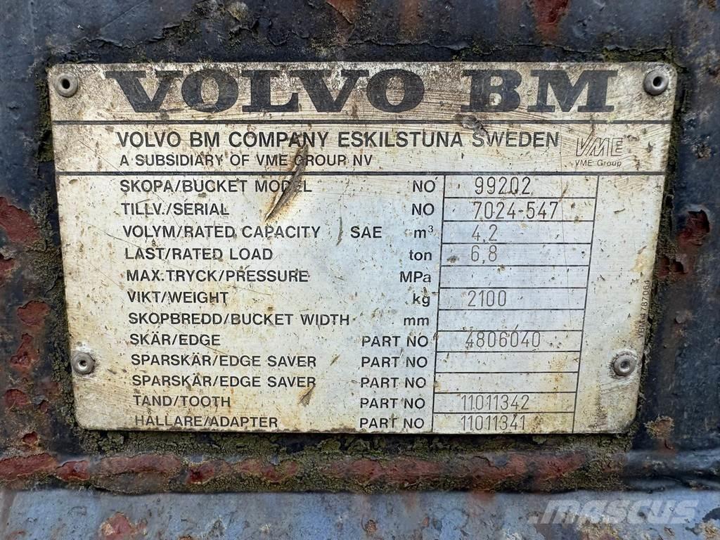 Volvo 4.2 m3 Baldes