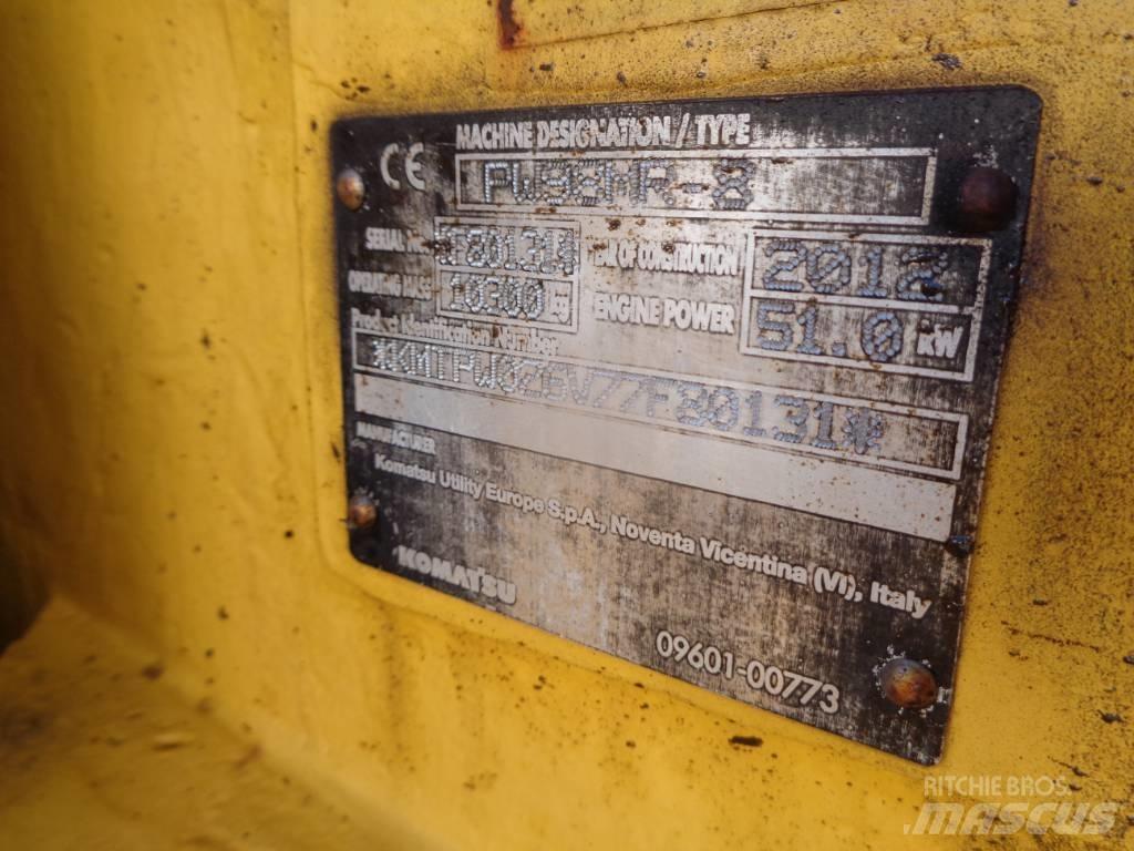Komatsu PW 98 MR-6 Escavadoras de rodas