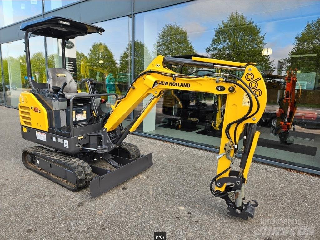 New Holland E 18 C Mini Escavadoras <7t