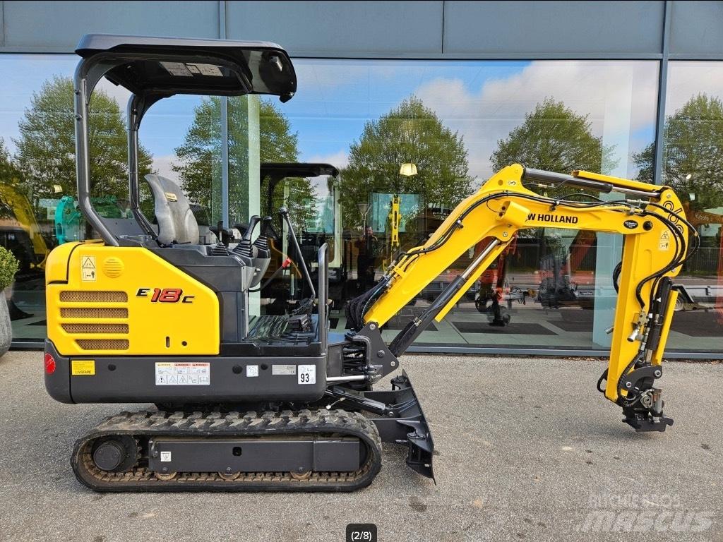 New Holland E 18 C Mini Escavadoras <7t
