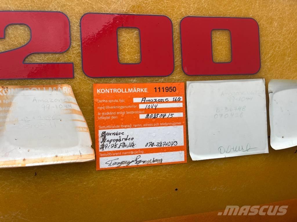 Amazone UG 2200 Pulverizadores rebocados